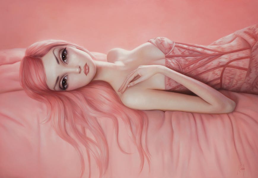 Audrey by iCanvas Artist Lori Earley