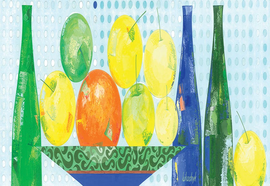 Apples From My Garden by Neli Lukashyk