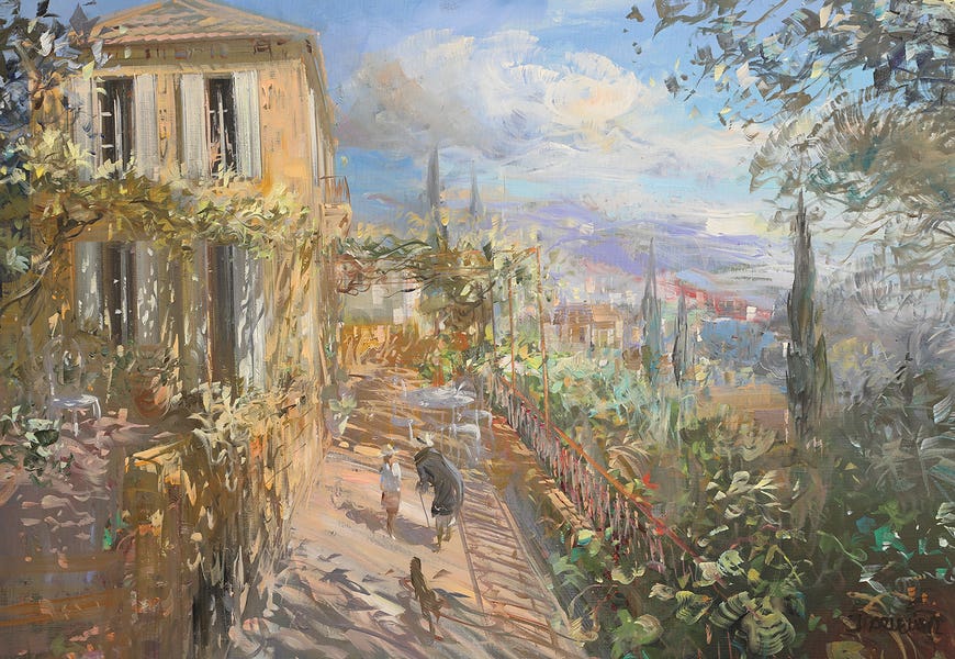House In Provence by Laurent Parcelier