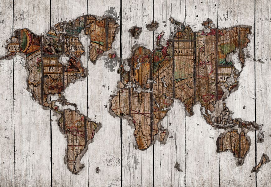 Wood Map by Diego Tirigall