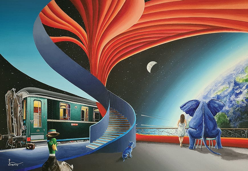 In-Between Two Worlds by Olivier Lamboray