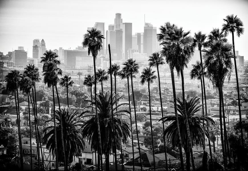 Los Angeles Skyline by Philippe Hugonnard
