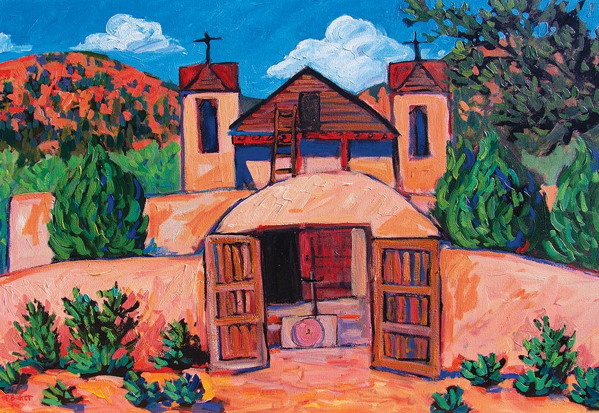 El Santuario de Chimayo, New Mexico by Patty Baker