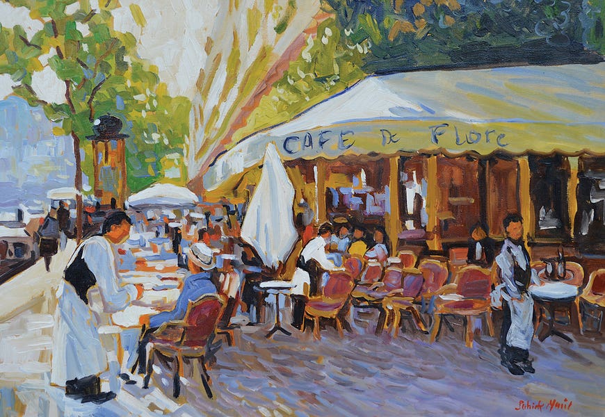 Cafe Le Flore - Paris by Patrick Marie