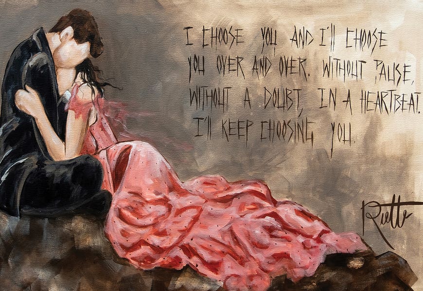 I Choose You by Rut Art Creations