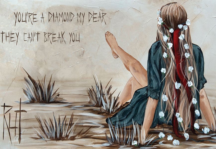 They Can't Break You by Rut Art Creations