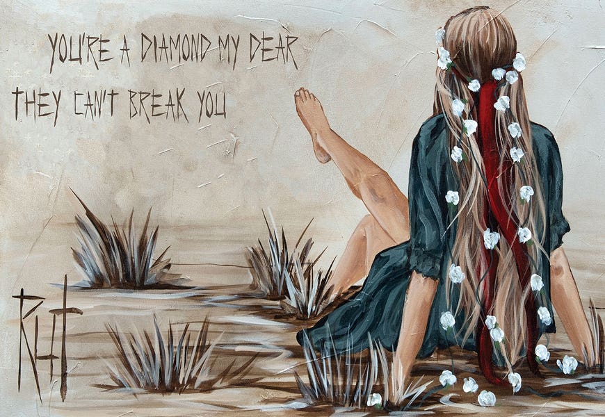 They Can't Break You by Rut Art Creations 