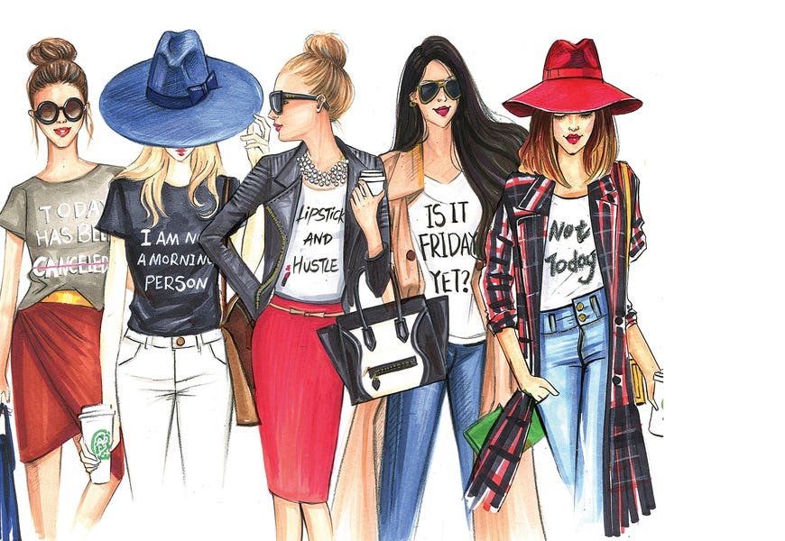 Fashionistas Gotta Have Fun by Rongrong DeVoe