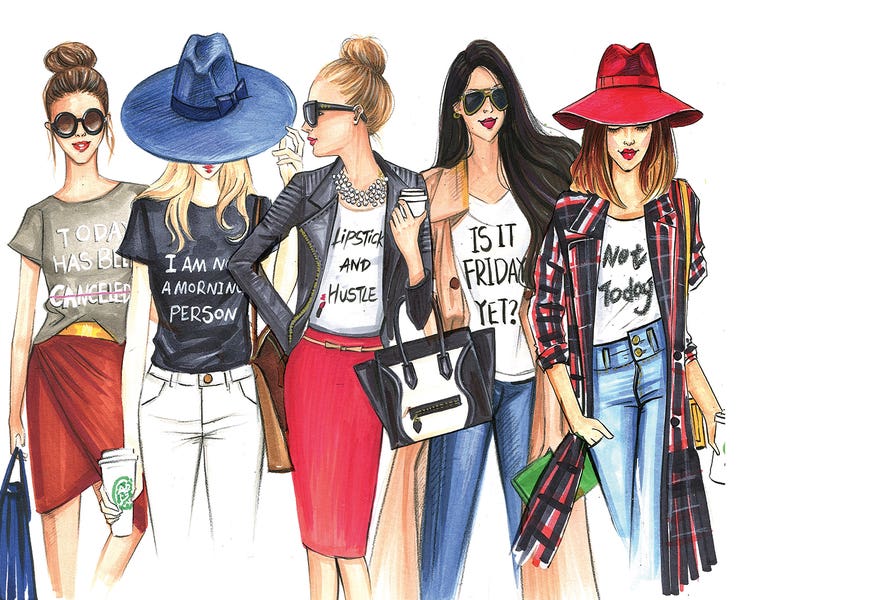 Fashionistas Gotta Have Fun by Rongrong DeVoe