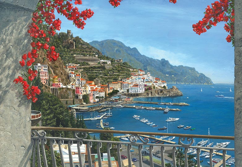 Amalfi Vista by Richard Harpum
