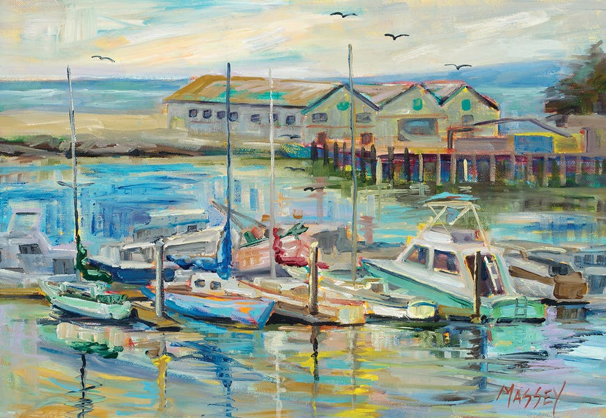 Painted Ladies by Marie Massey