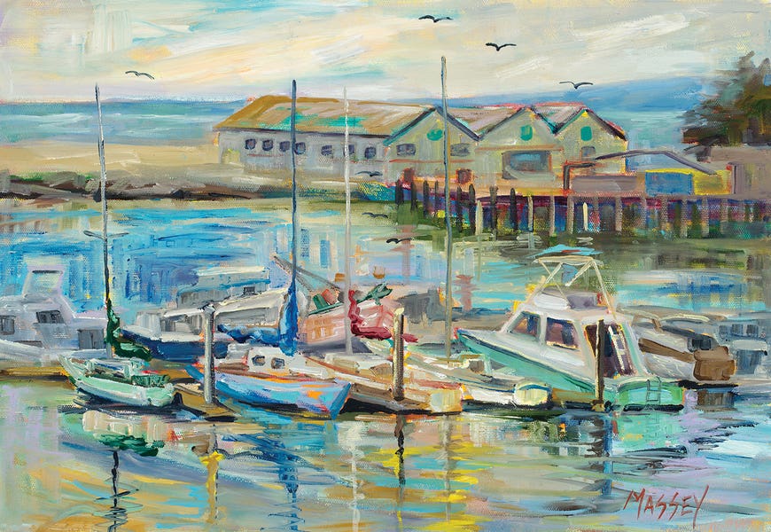 Painted Ladies by Marie Massey