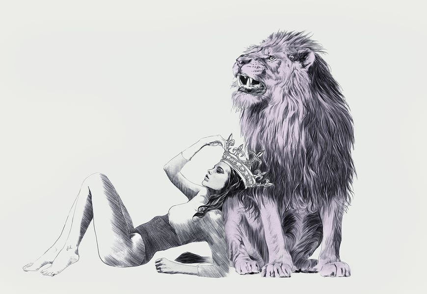 The Queen Leo by Jenny Liz Rome