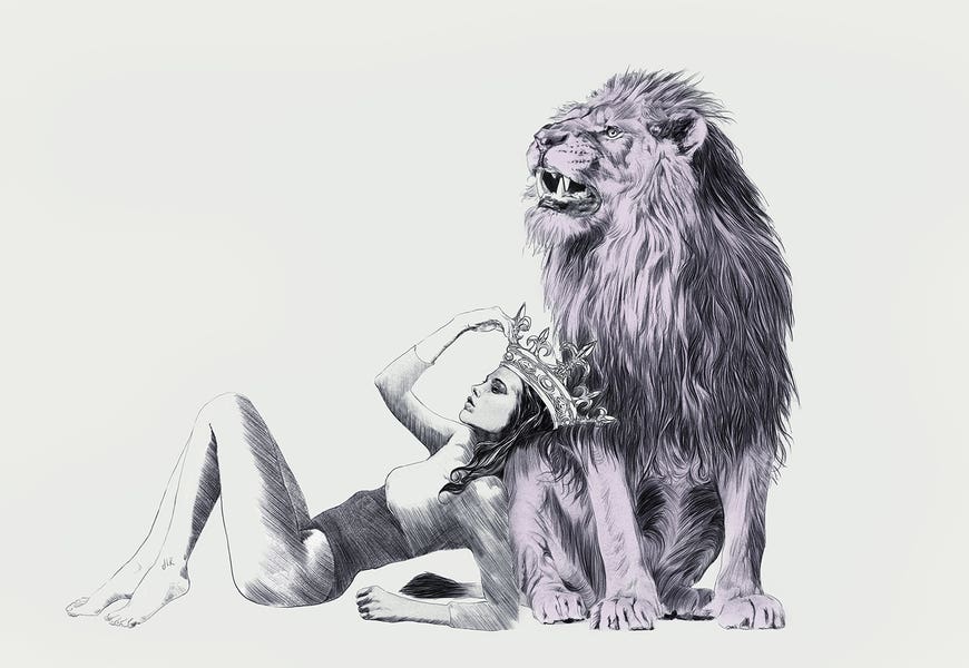 The Queen Leo  by Jenny Liz Rome