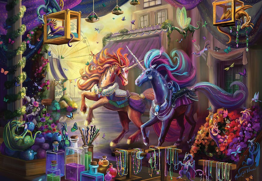 Twilight Marketplace by Rose Khan