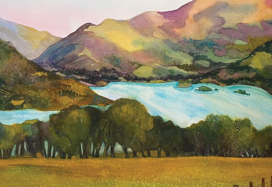 Lakeland Pasture by Susan E. Routledge
