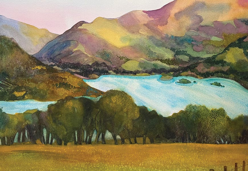 Lakeland Pasture by Susan E. Routledge