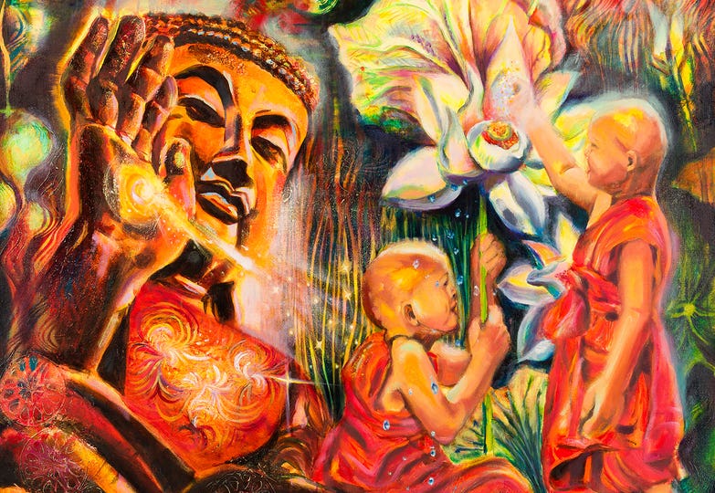 Love Is Whole, We Are Pieces by Sanjukta Mitra