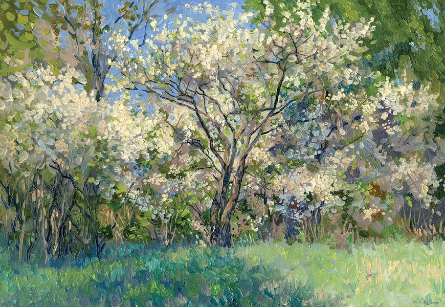 Cherry Blossom Time by Simon Kozhin