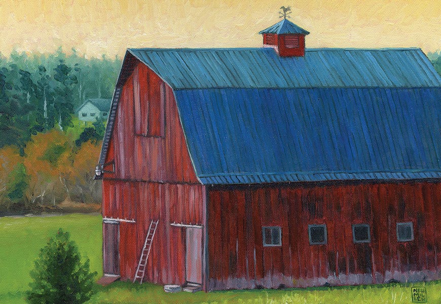 Henry Strong Barn by Stacey Neumiller