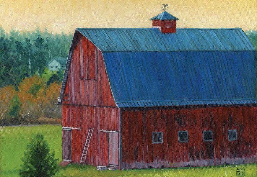 Henry Strong Barn by Stacey Neumiller