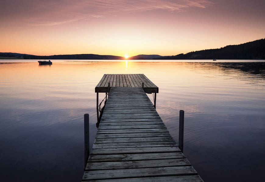 Sunset Pier II by Andreas Stridsberg