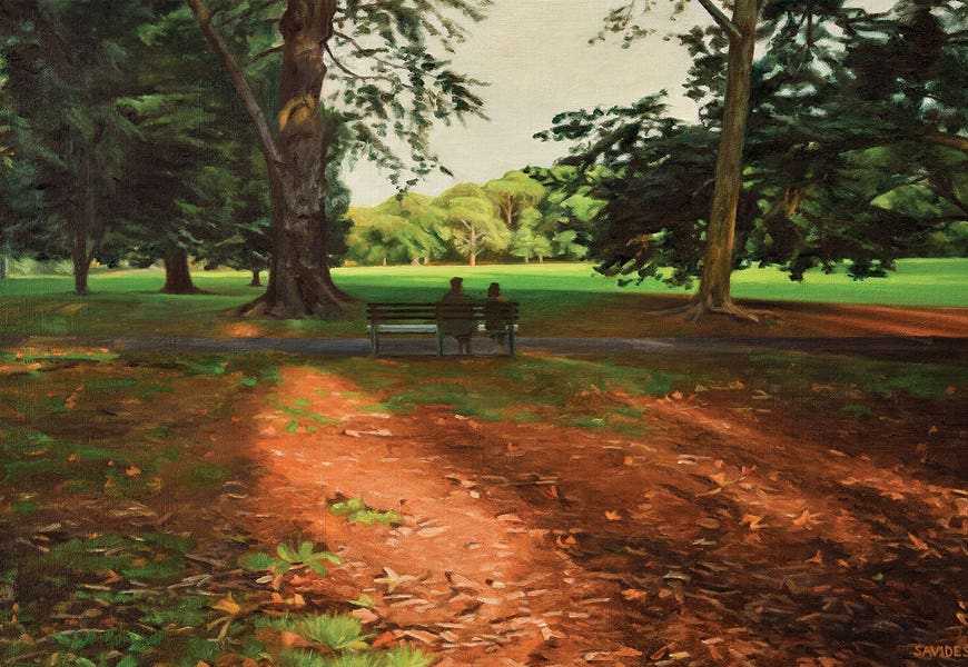 Light Through The Trees, Prospect Park by Nick Savides