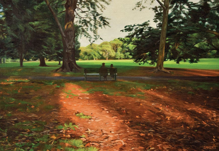 Light Through The Trees, Prospect Park by Nick Savides