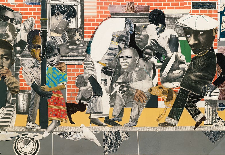 Young Students by Romare Bearden