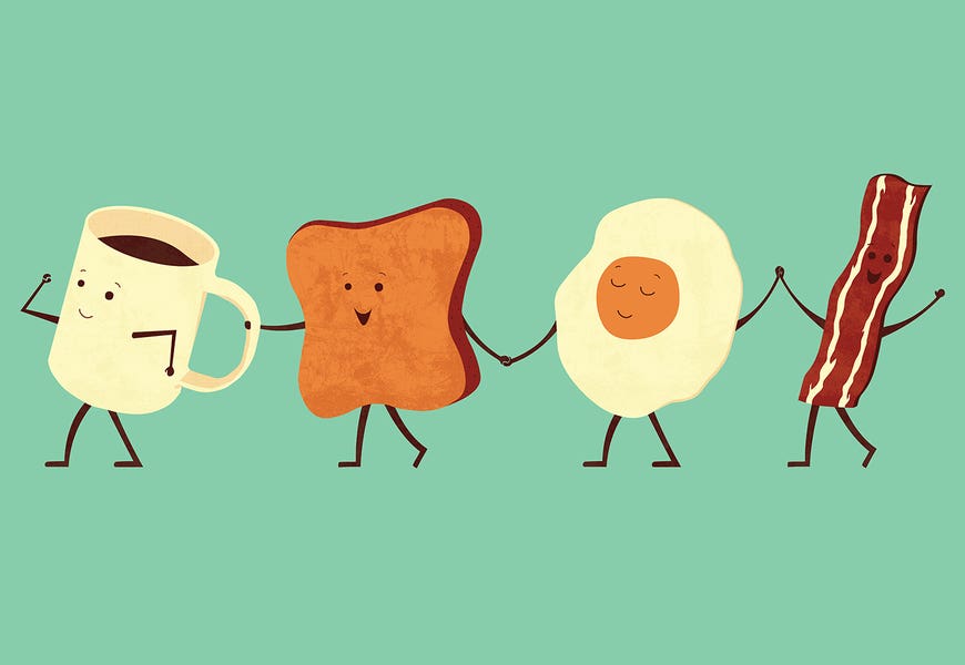 Let's All Go For Breakfast by HandsOffMyDinosaur