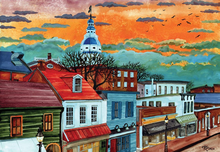 Annapolis Sunset by Terri Smith