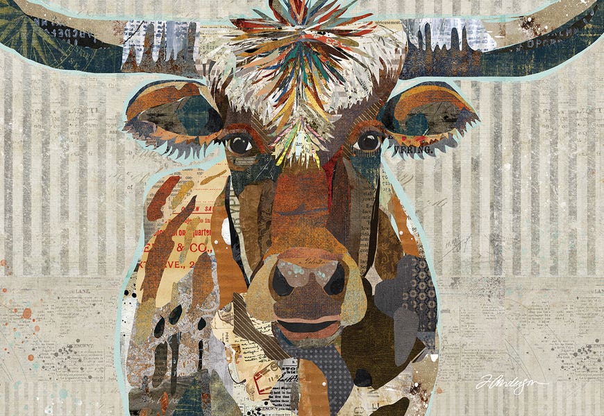 Speckled Texas Longhorn by Traci Anderson