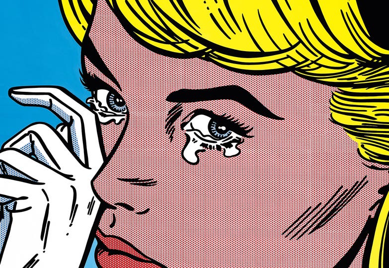 Crying by Toni Sanchez