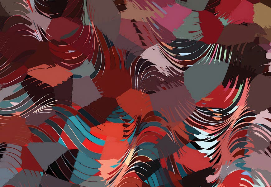 Crimson Currents by 83 Oranges