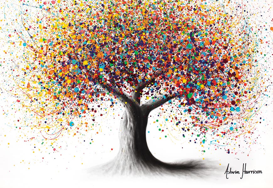 Rainbow Soul Tree by Ashvin Harrison