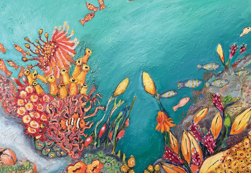 Sea Anemone II by Wendy Bache