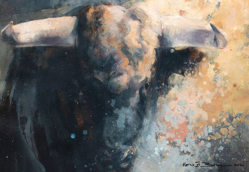 Horns VI by Zil Hoque