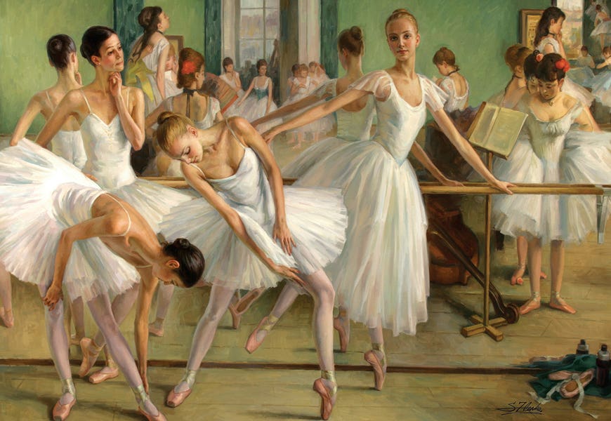 The Dance Class 1874-2013 by Serguei Zlenko