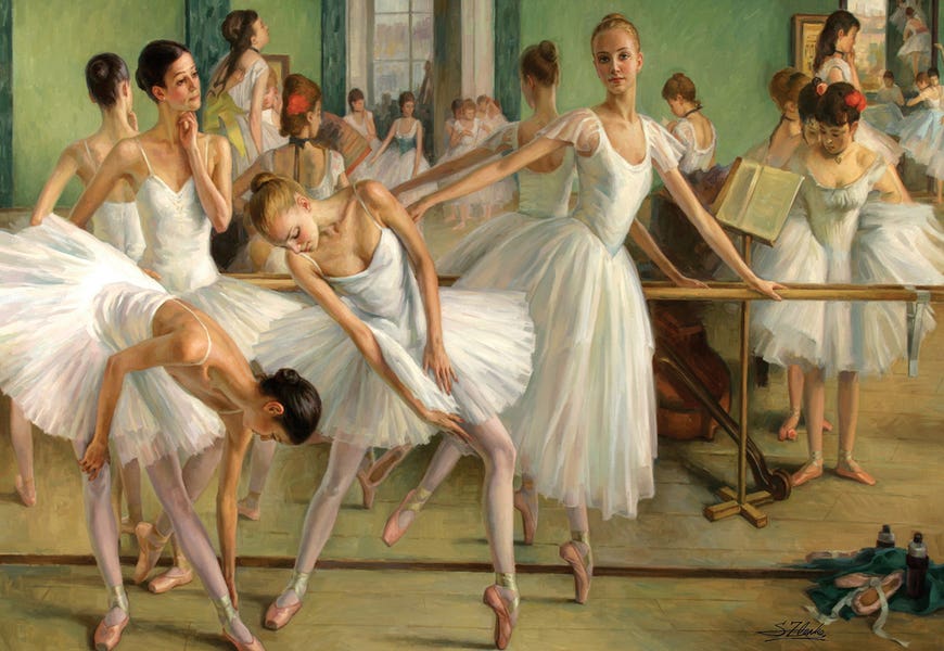 The Dance Class 1874-2013 by Serguei Zlenko