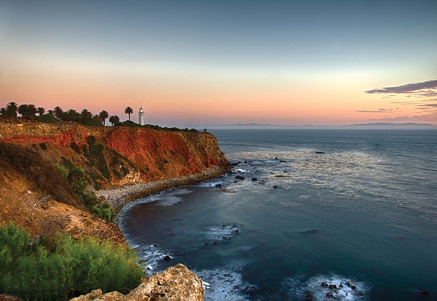 Palos Verdes Lighthouse, California by Zoe Schumacher
