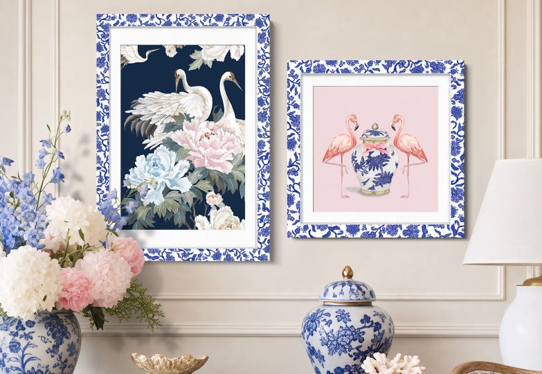 Indigo Garden Limited Series Frame Content
