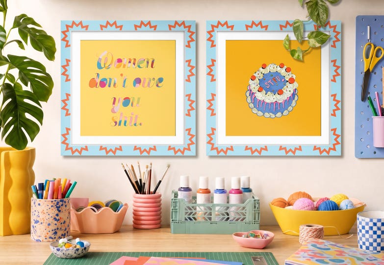 Starburst Pop Limited Series Frame Content