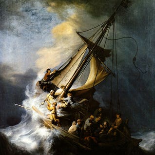 The Storm on the Sea of Galilee by Rembrandt van Rijn