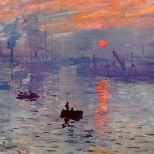 Sunrise Impression by Claude Monet