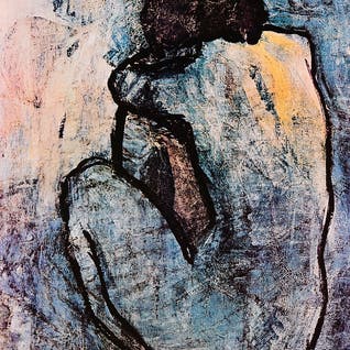Blue Nude by Pablo Picasso
