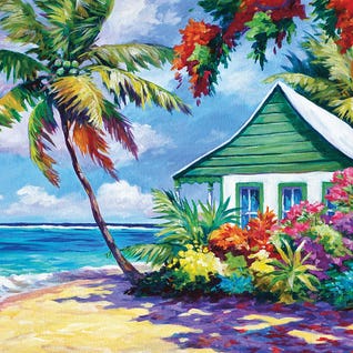 Coastal Living Room Art