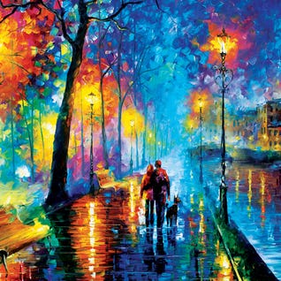 Scenic Nature Bedroom Art