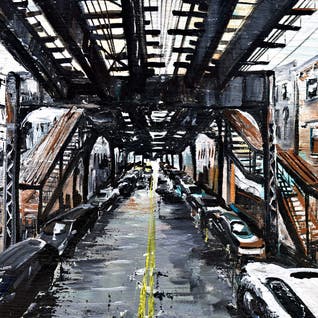 Under The Train by Piero Manrique