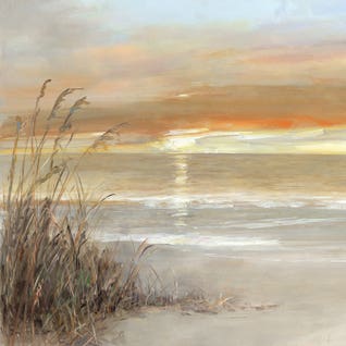 Malibu Sunset by Sally Swatland