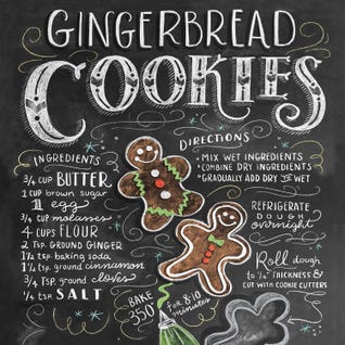 Gingerbread Cookies Recipe by Lily & Val